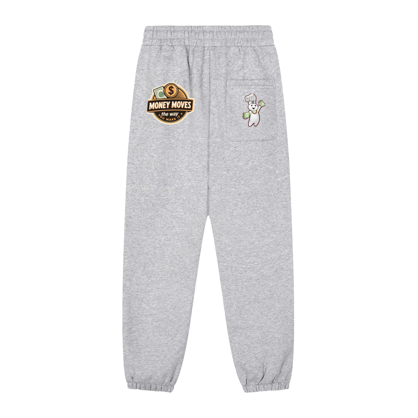 Sun Fade Contrast Tape Fleece Jogged Sweatpants