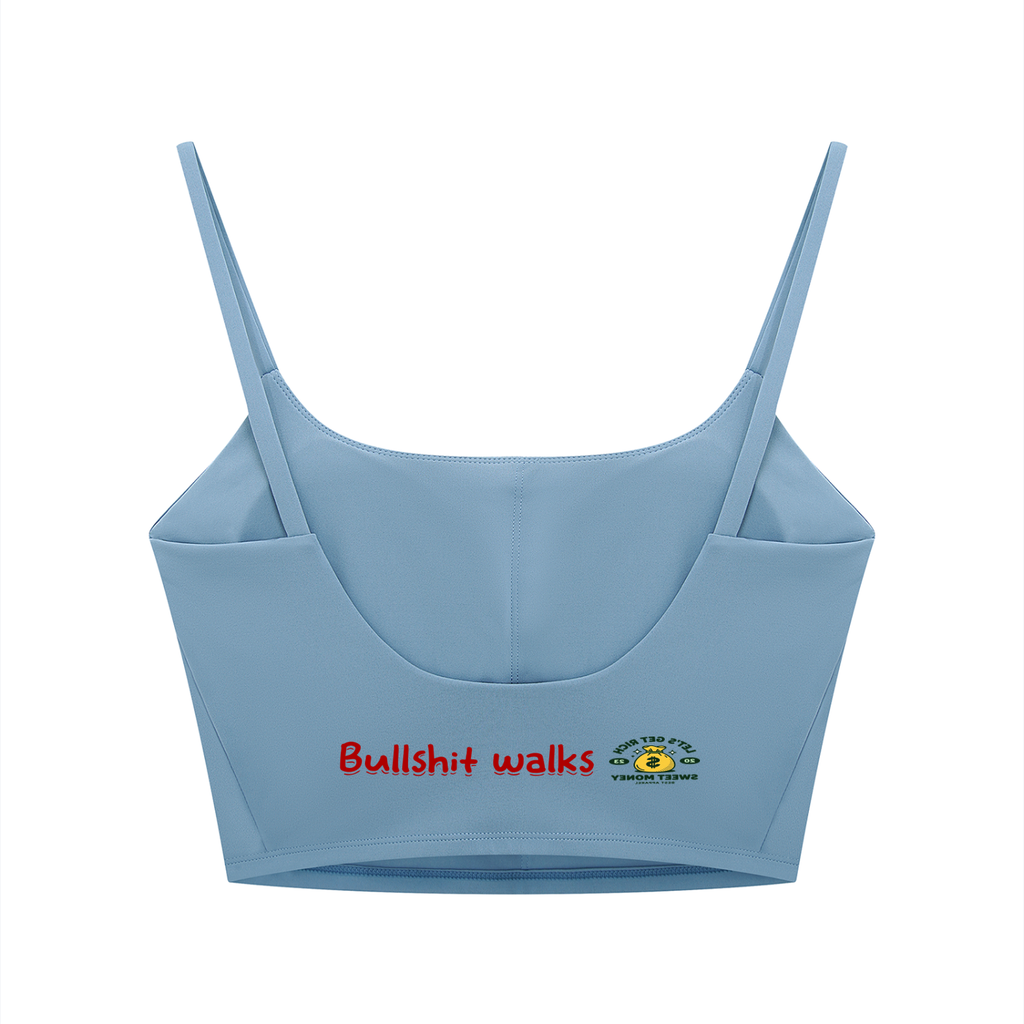 Women's Solid Color Sports Bra