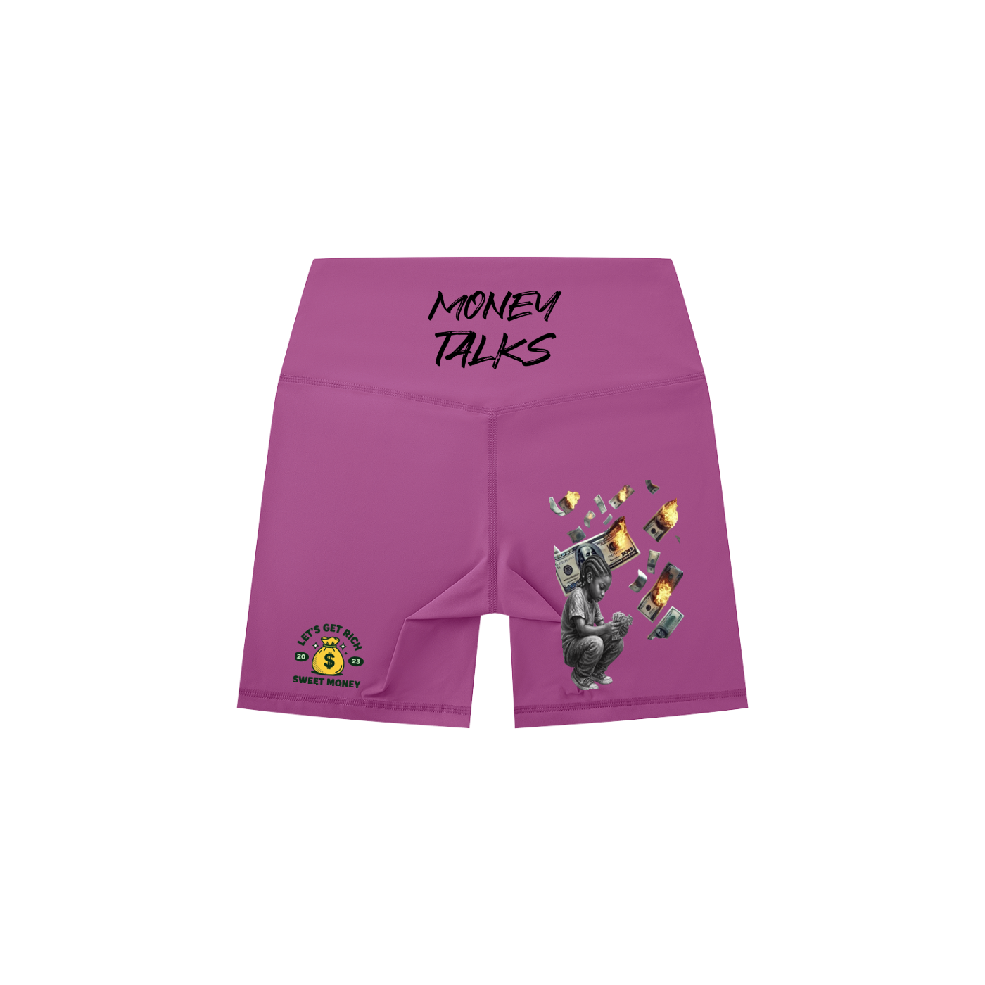 Women's High-Waisted Biker Shorts