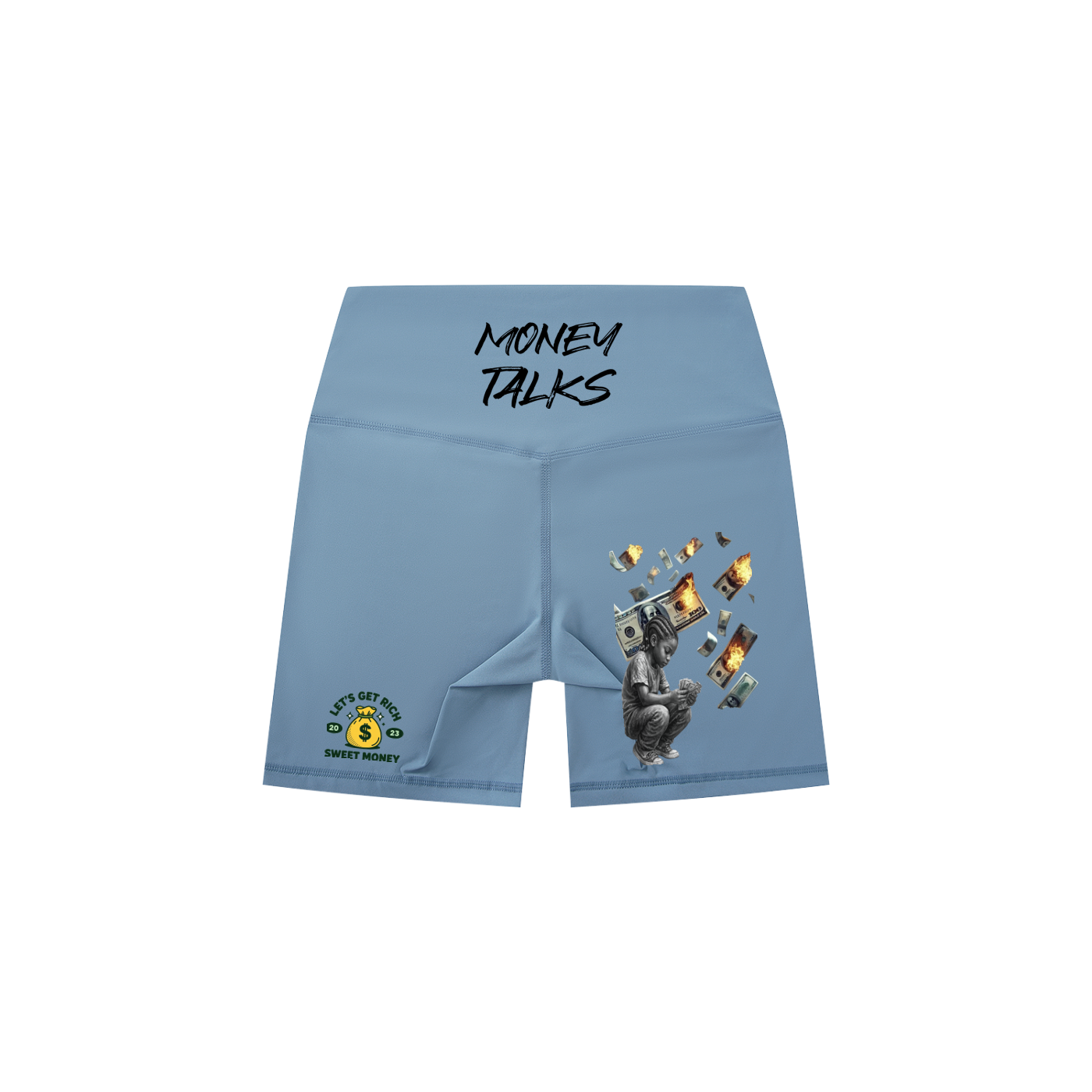 Women's High-Waisted Biker Shorts